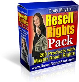 Resell Rights Pack